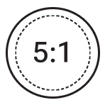 5:1 Ratio